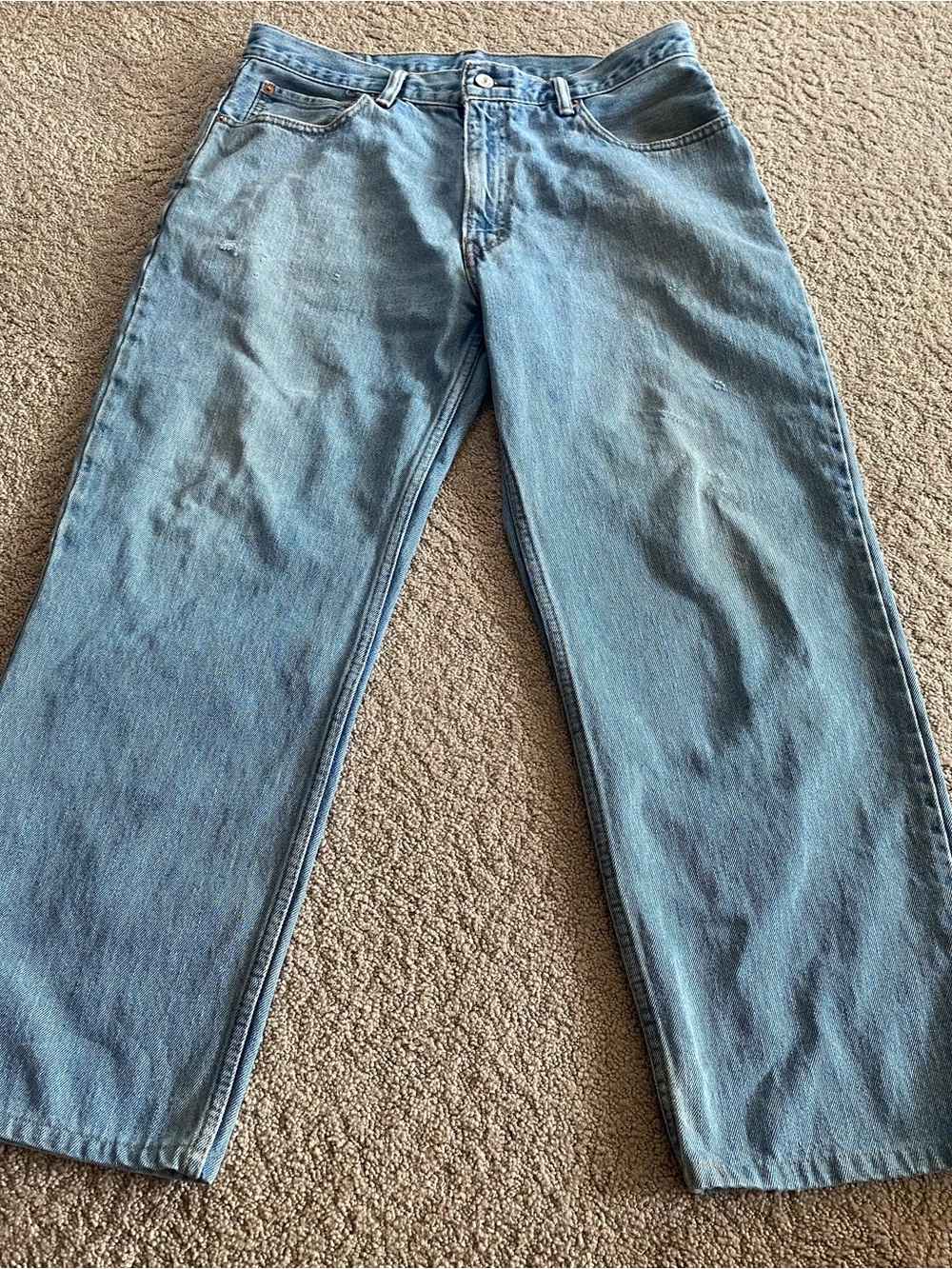 Levi's Vintage 550 100% Cotton Lightwash 36/30 5 Pocket Jeans